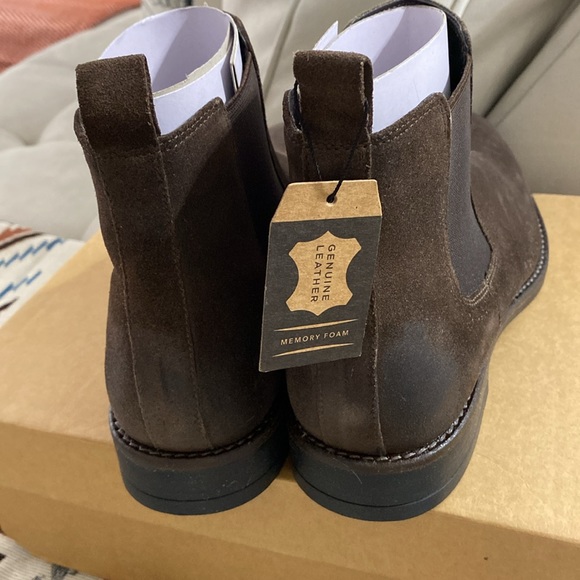 New Men’s Crevo Wendall Dark Brown Chelsea Boot Size 11 - Picture 3 of 8